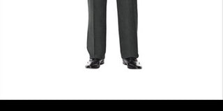 Haggar Men's Classic Fit Suit Separate Pants Gray Size -36W 30L