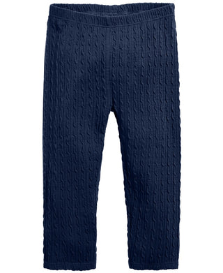 First Impressions Baby Girl's Textured Leggings Blue Size 12MOS