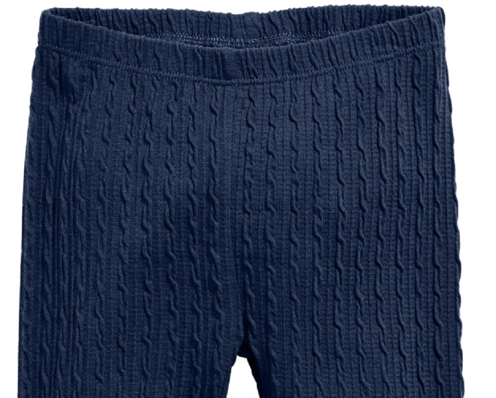 First Impressions Baby Girl's Textured Leggings Blue Size 12MOS