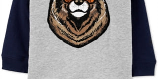 Carter's Toddler Boy's Bear Print Cotton T-Shirt Blue Size 3T