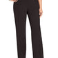 JM Collection Women's Plus & Petite Plus Size Curvy-Fit Straight-Leg Pants Brown Size 28W