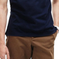 Lacoste Men's Collar Short Sleeves Polo Shirt Blue Size 9