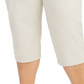 Karen Scott Women's Plus Size Capri Pants Gray Size 20W