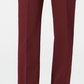 Charter Club Women's Solid Trousers Wine Size 6 Petite