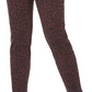 Style & Co Women's Curvy Animal-Print Skinny Jeans  Medium Red Size 12 Petite