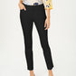 Charter Club Women's Solid Newport Slim-Leg Pants  Black Size 4 Petite