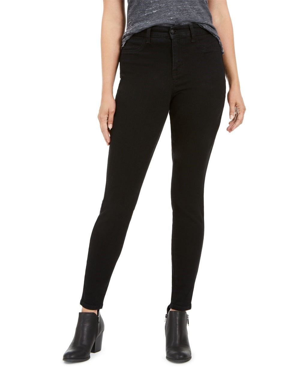 Style & Co Women's High Rise Curvy-Fit Jeggings  Black Size 6