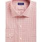 Club Room Men's Regular Fit Plaid Button Down Shirt Copper Size XL