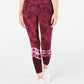 Ideology Women's Tie-Dyed Leggings Red Size X-Small