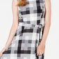 Charter Club Women's Plaid Midi Dress Black Size X-Large