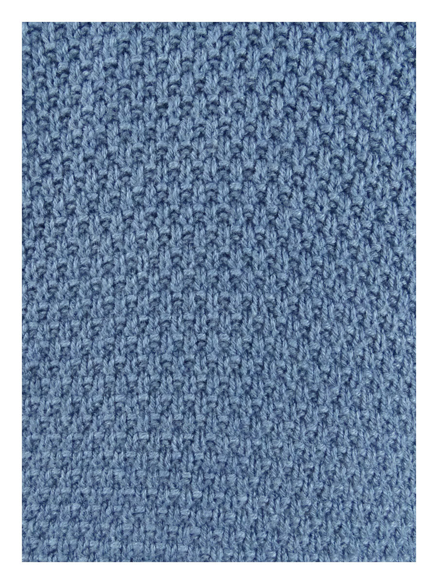 Karen Scott Women's Zip Front Sweater Blue Size Petite Large