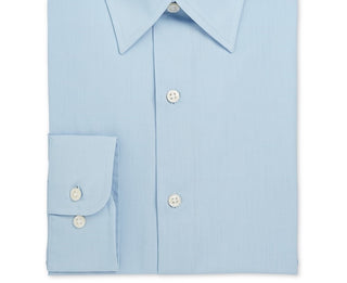 Club Room Men's Regular Fit Solid Dress Shirt Navy Size 32-33