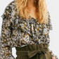 Free People Women's Splendor In The Grass Paperbag Waist Green Size 0