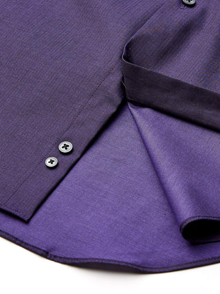 Calvin Klein Men's Long Sleeve Work Dress Shirt Purple Size 17.5X36X37