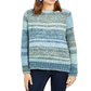 Style & Co Women's Crewneck Chenille Sweater Green Size Petit XL