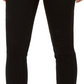 Style & Co Women's High Rise Ankle Skinny Jeans Black Size 14