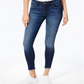STS Blue Women's Emma Mid Rise Fray Hem Ankle Skinny Jeans Blue Size 27