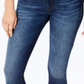 STS Blue Women's Emma Mid Rise Fray Hem Ankle Skinny Jeans Blue Size 27