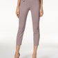 Alfani Women's Tummy Control Pull On Capri Pants Pink Size 2 Petite
