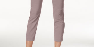 Alfani Women's Tummy Control Pull On Capri Pants Pink Size 2 Petite