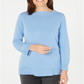 Karen Scott Women's Boatneck Sweater Blue Size Petite S/M