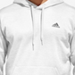 Adidas Men's Team Issue Fleece Hoodie White Size Medium