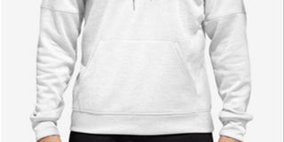 Adidas Men's Team Issue Fleece Hoodie White Size Medium