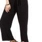 Monteau Women's Ruffled Jumpsuit Black Size Petite M