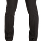 Reaction Kenneth Cole Men's Stretch Micro Houndstooth Skinny Fit Flex Waistband Flat Front Dress Pant Brown Size 29X30