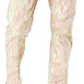 Dockers Men's Slim Fit Smart 360 Flex Stretch Cropped Leaf Printed Chinos White Size 32X30