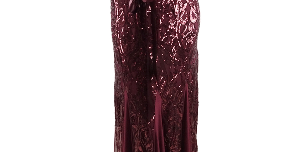 R M Richards Women's Plus Embellished Godet Gown Red Size 22W