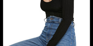 Free People Women's Lucky You Scoop Neck Shirt  Blue Size Large