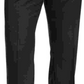 Michael Kors Men's Flat Front Dress Pants Black Size 34X32