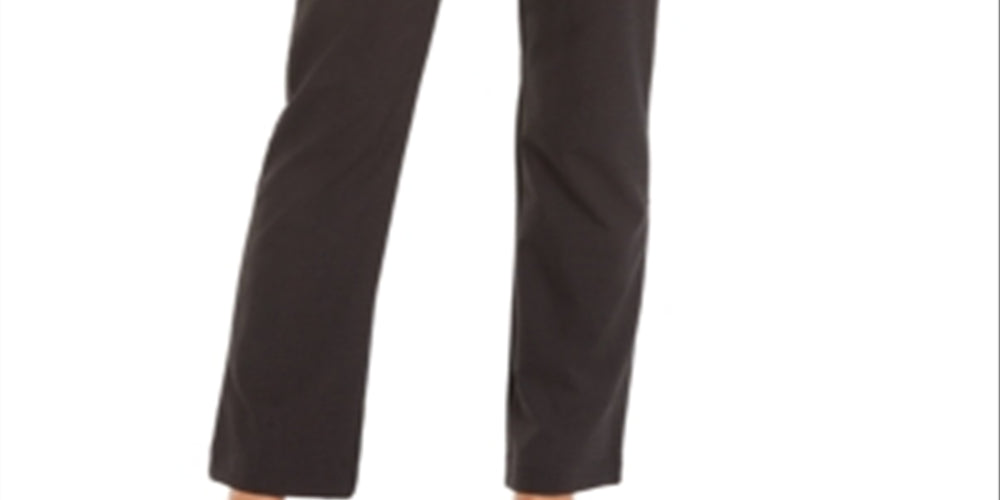 Alfani Women's Straight Leg Pants Gray Size 12