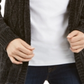 Karen Scott Women's Long Sleeve Cardigan Sweater Black Size Petite Small
