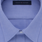 Tommy Hilfiger Men's Patterned Collared Classic Fit Stretch Dress Shirt Blue Size 15.5X32-33