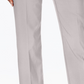 JM Collection Women's Tummy Control Curvy Fit Pants Gray Size 8 Petite
