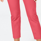 Charter Club Women's Newport Tummy Control Cropped Pants Red Size 10
