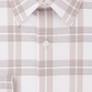 Calvin Klein Men's Logo Slim Fit Stretch Collar Dress Shirt Beige Size 14.5X32X33
