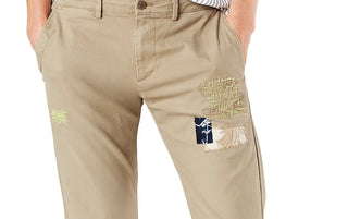 Dockers Men's Slim Fit Smart 360 Flex Stretch Chinos Beige Size 38X29