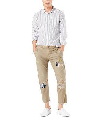 Dockers Men's Slim Fit Smart 360 Flex Stretch Chinos Beige Size 38X30