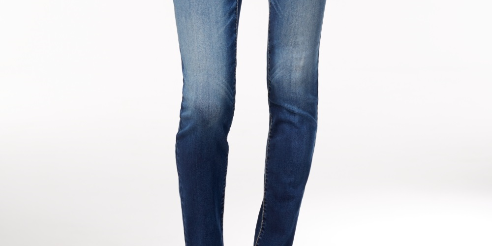 INC International Concepts Women's Skinny Jeans Blue Size 14 Petite