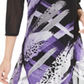 Alfani Women's Printed Super Tunic Black Size Petite S/M