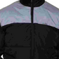 Kenneth Cole Reaction Men's Water Repellent Colorblocked Iridescent Puffer Jacket Gray Size Medium