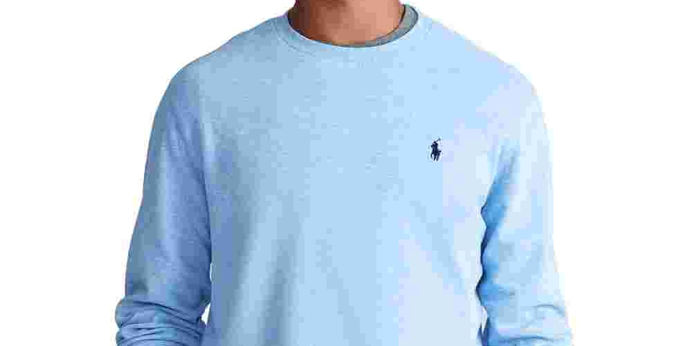 Ralph Lauren Men's Crew Neck Pullover Blue Size Small