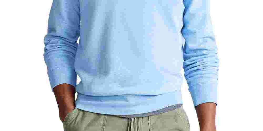 Ralph Lauren Men's Crew Neck Pullover Blue Size Small