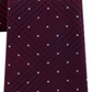 Michael Kors Men's Dotted Glen Check Silk Tie Red Size Regular
