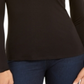 Thalia Sodi Women's Crossover Off the Shoulder Top Black Size M