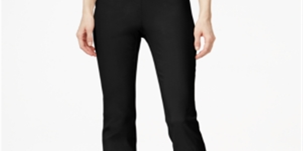 Style & Co Women's Pull on Capri Pants Black Size Petite S