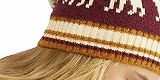 Free People Women's Alpaca My Bags Pom Beanie Red Size Regular